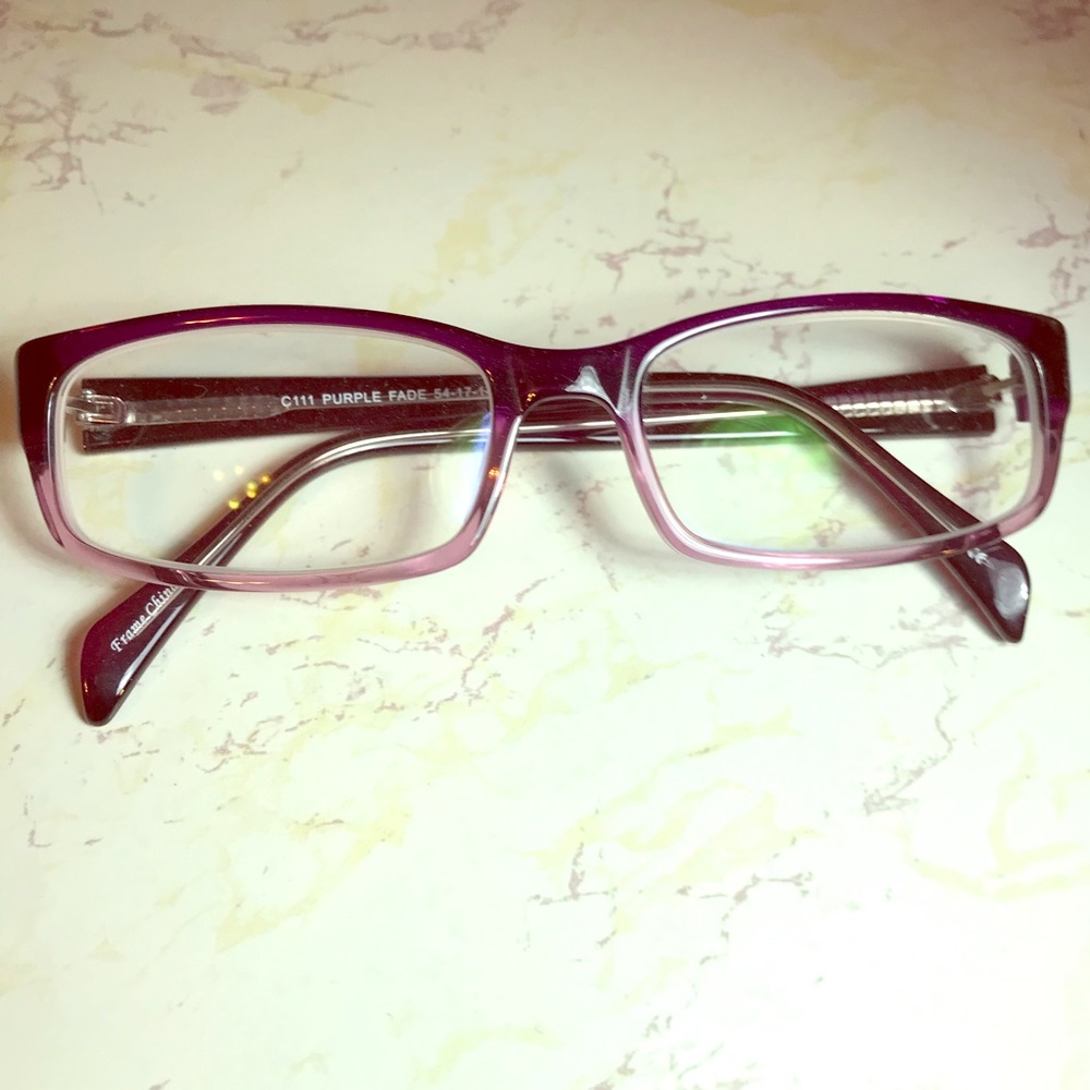 NEW Prescription Eye Glasses - Purple Ombré • SALE